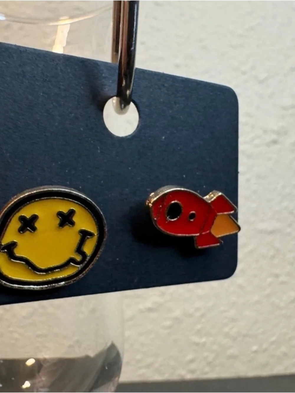 Enamel Pins Retro 90s Nirvana Face Rocket
